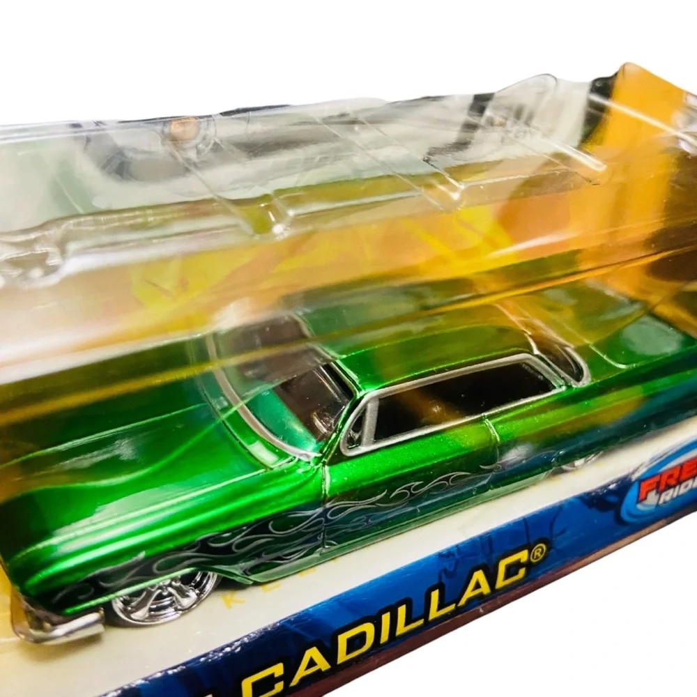 Dub City Oldskool 61 Cadillac 1:64 Jada Toys Metallic Green Die Cast